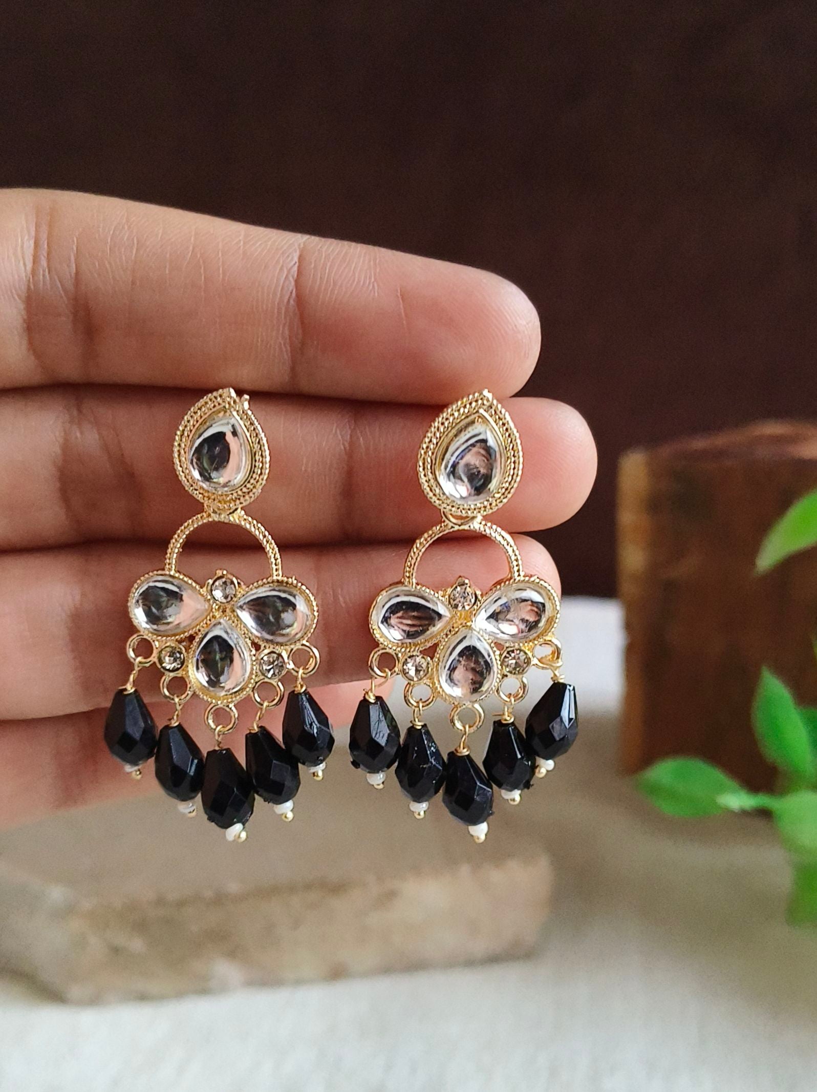 Oxidised Earrings