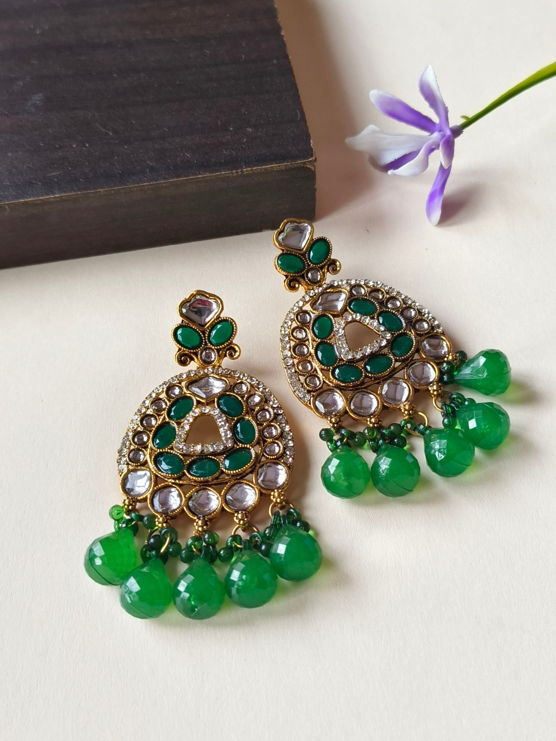 Oxidised Earrings