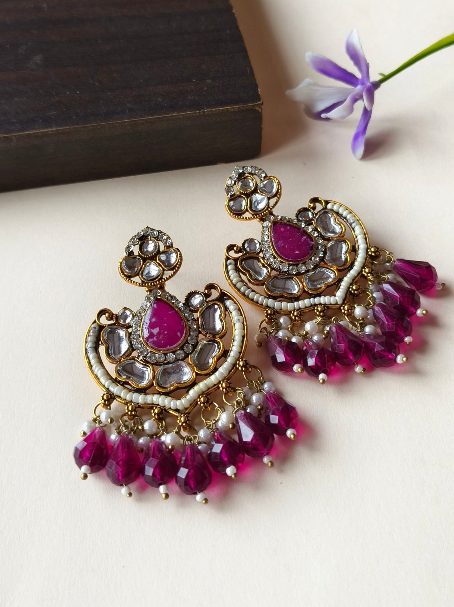 Oxidised Earrings