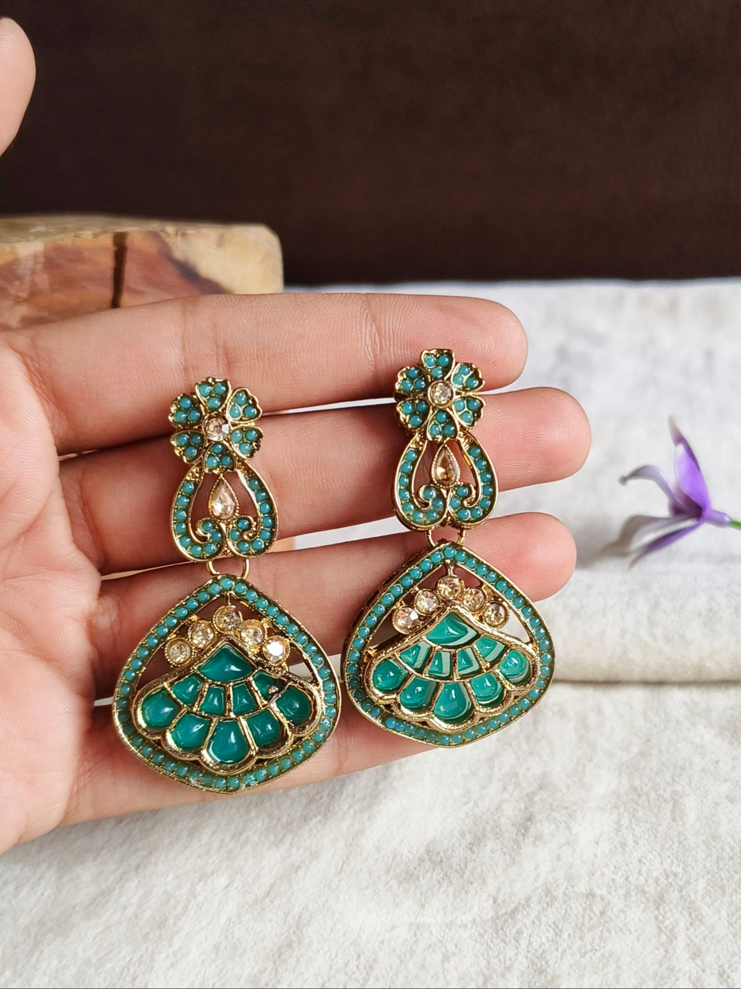 Oxidised Earrings