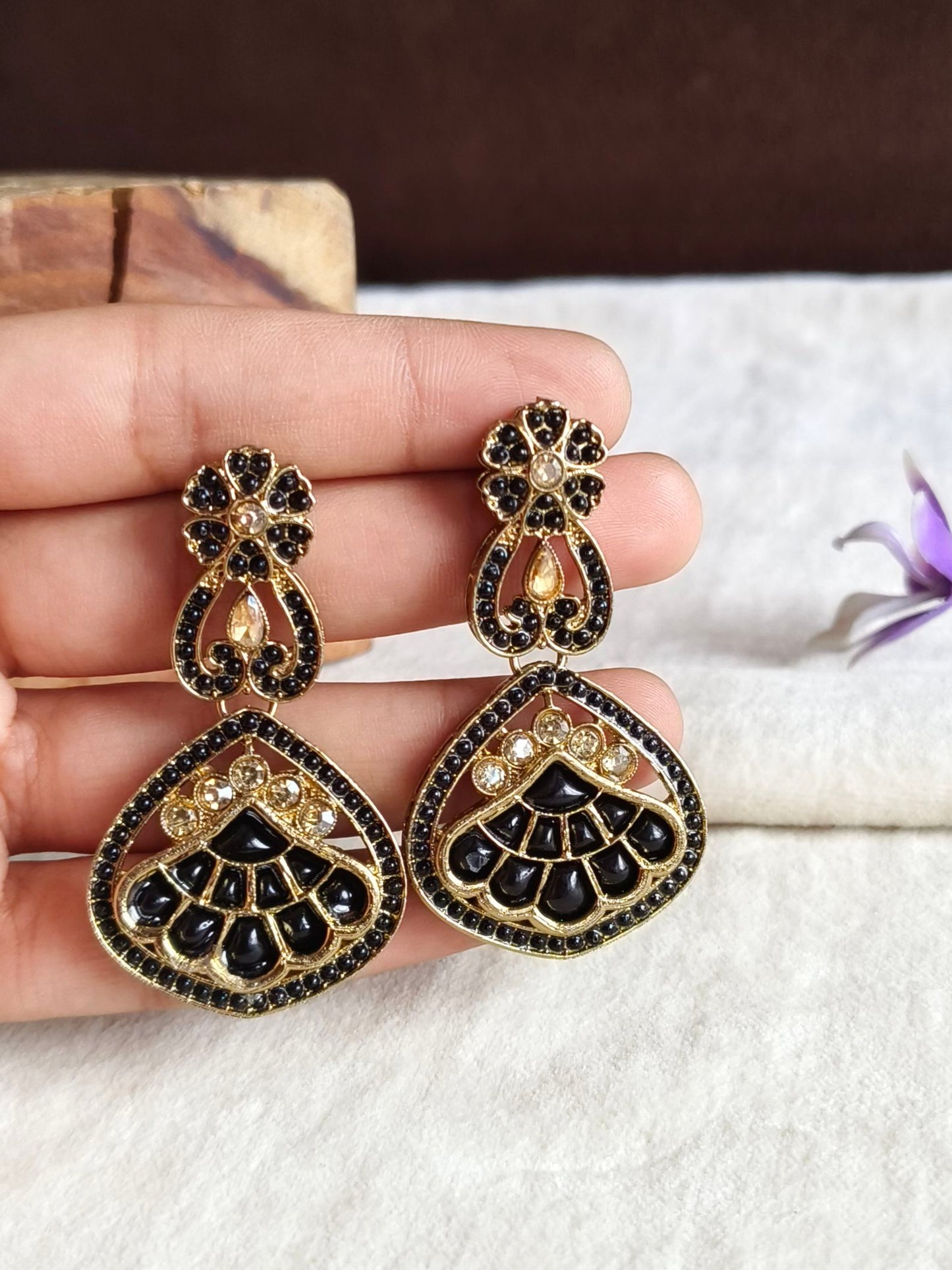 Oxidised Earrings