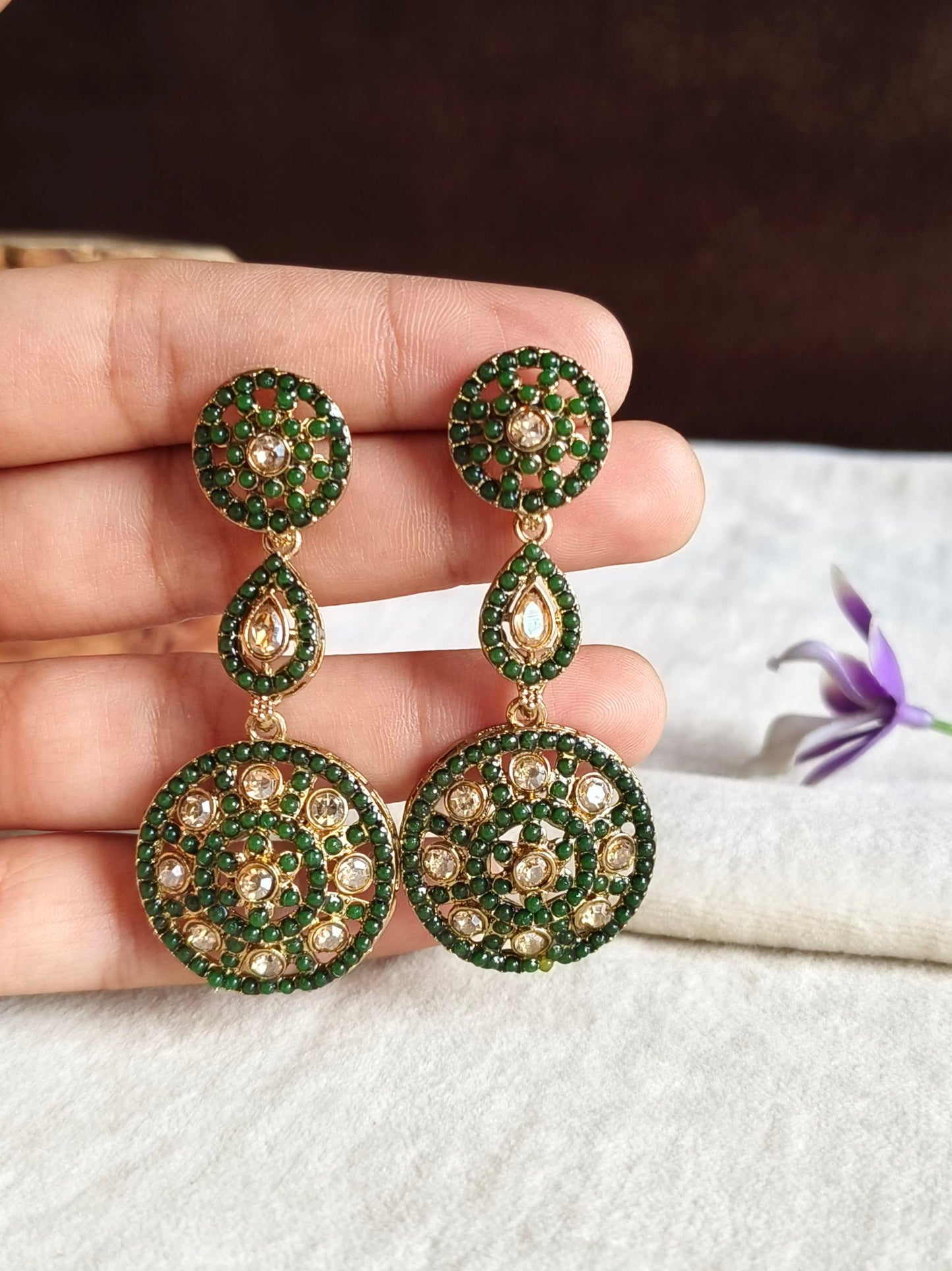 Oxidised Earrings