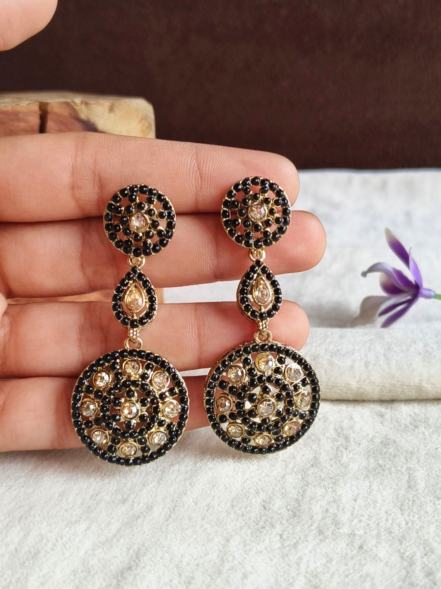 Oxidised Earrings