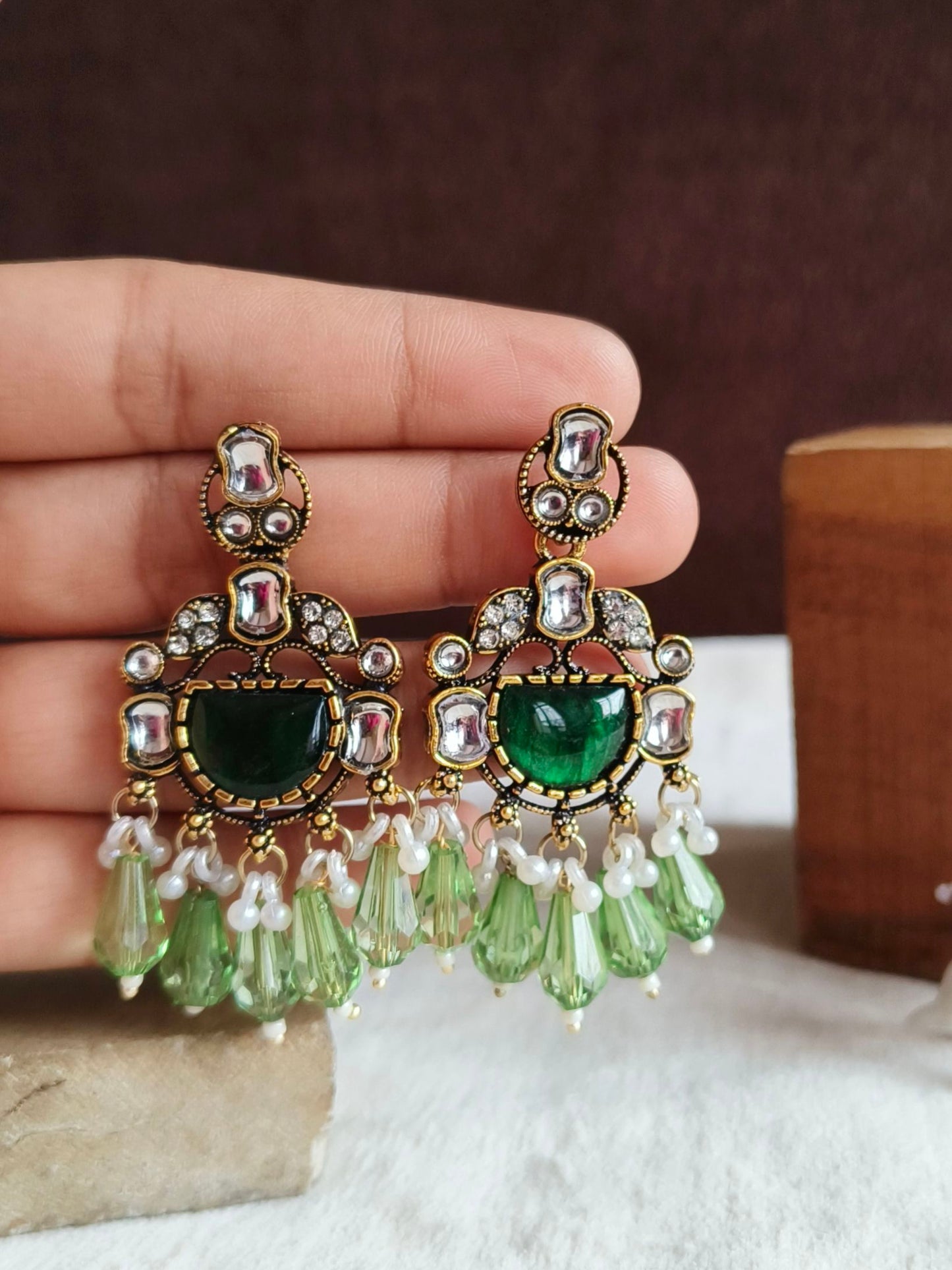Oxidised Earrings