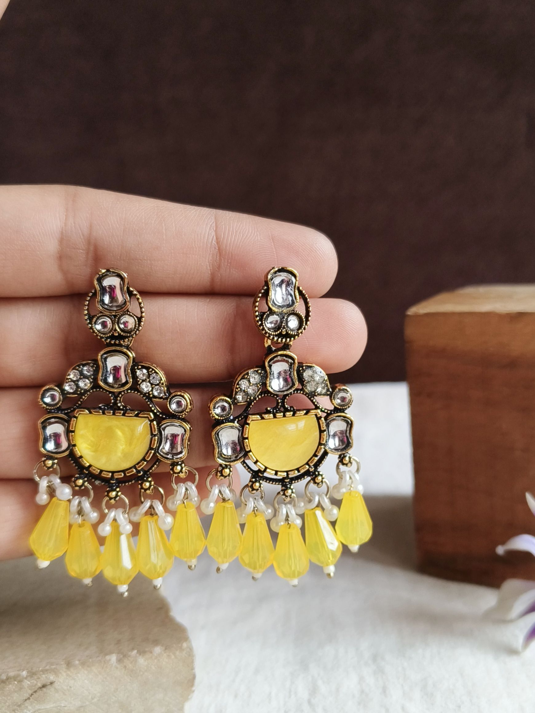 Oxidised Earrings