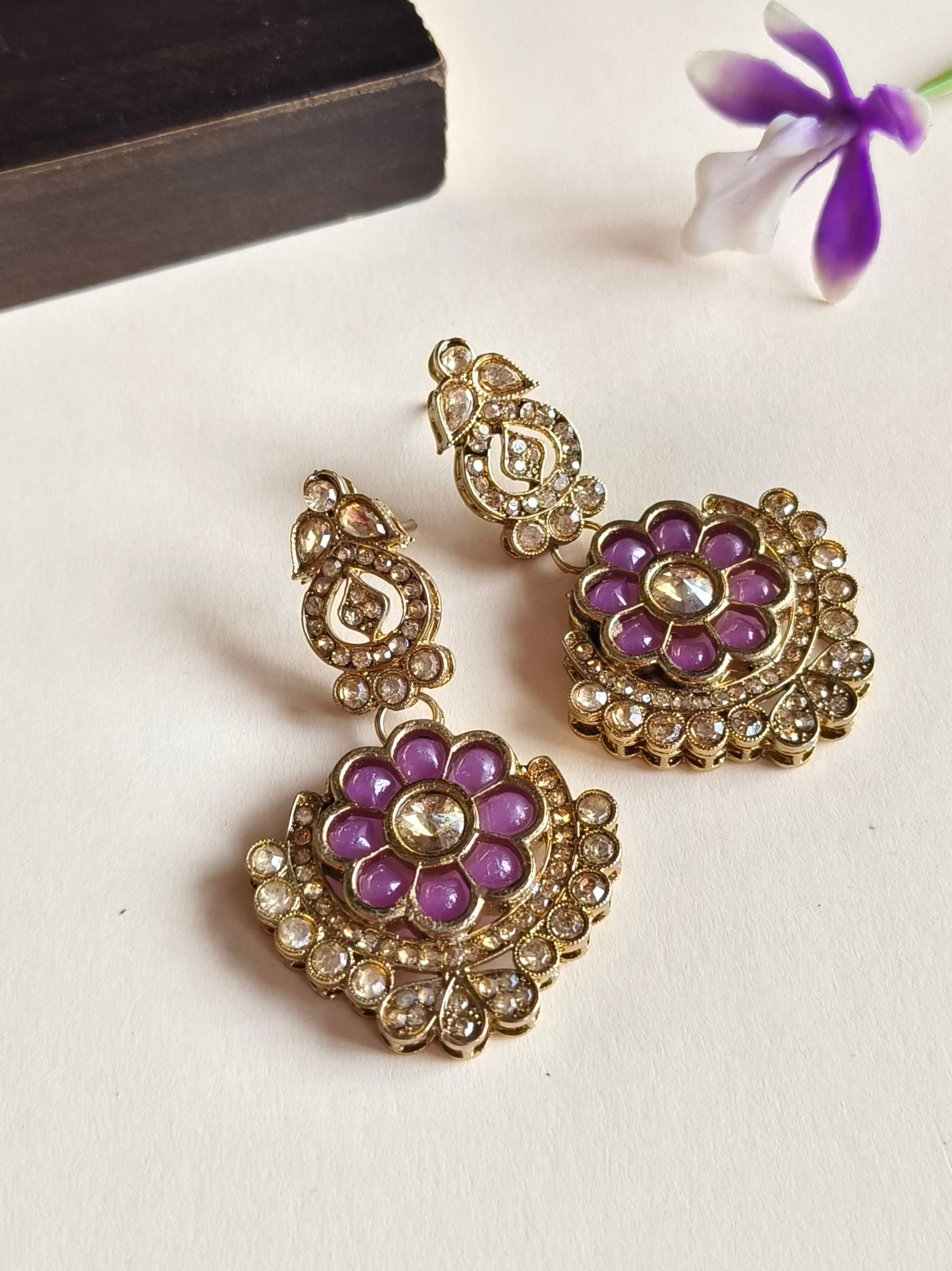 Oxidised Earrings