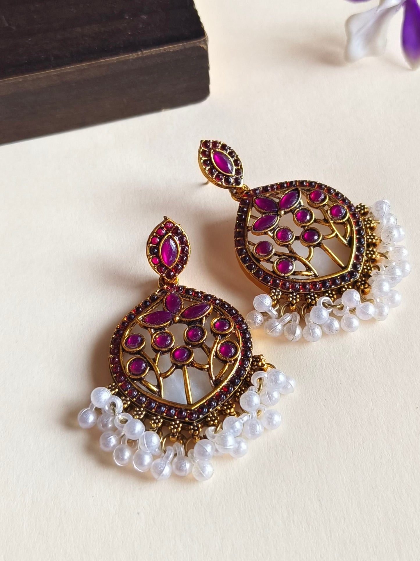 Oxidised Earrings