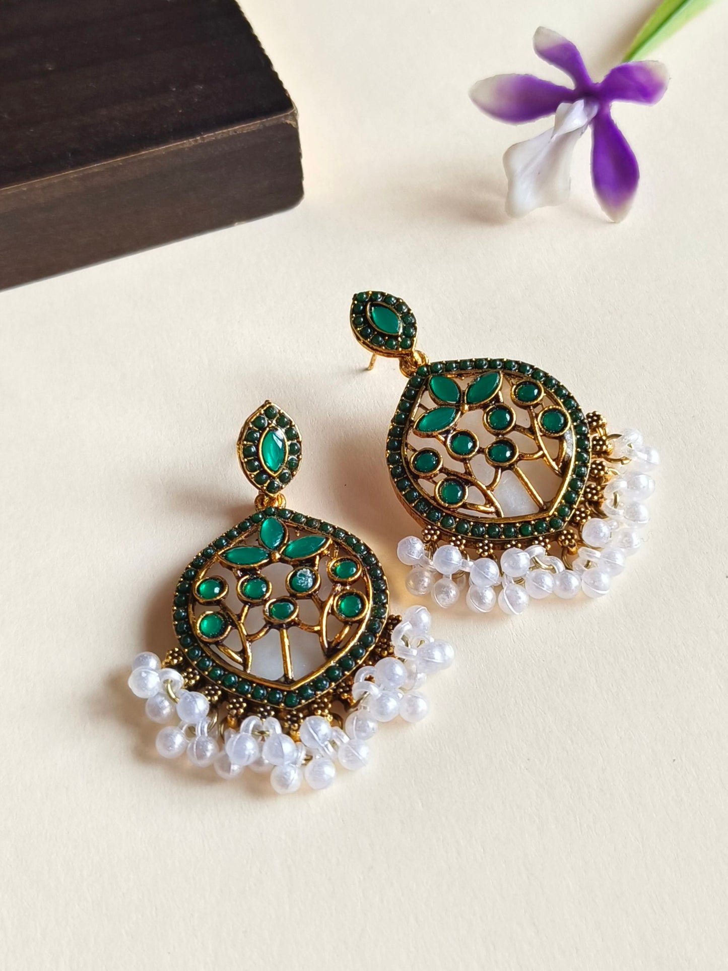 Oxidised Earrings