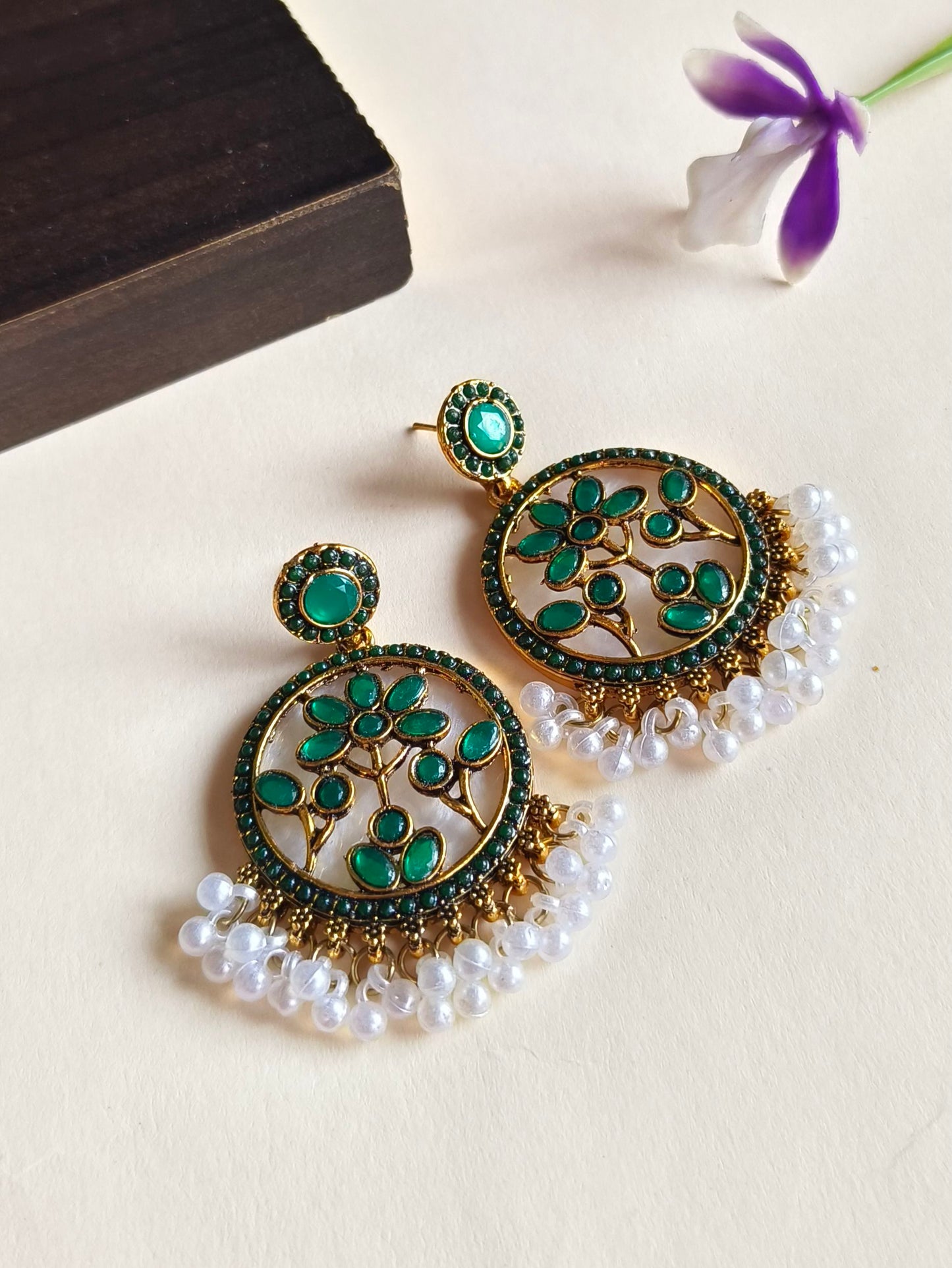 Oxidised Earrings