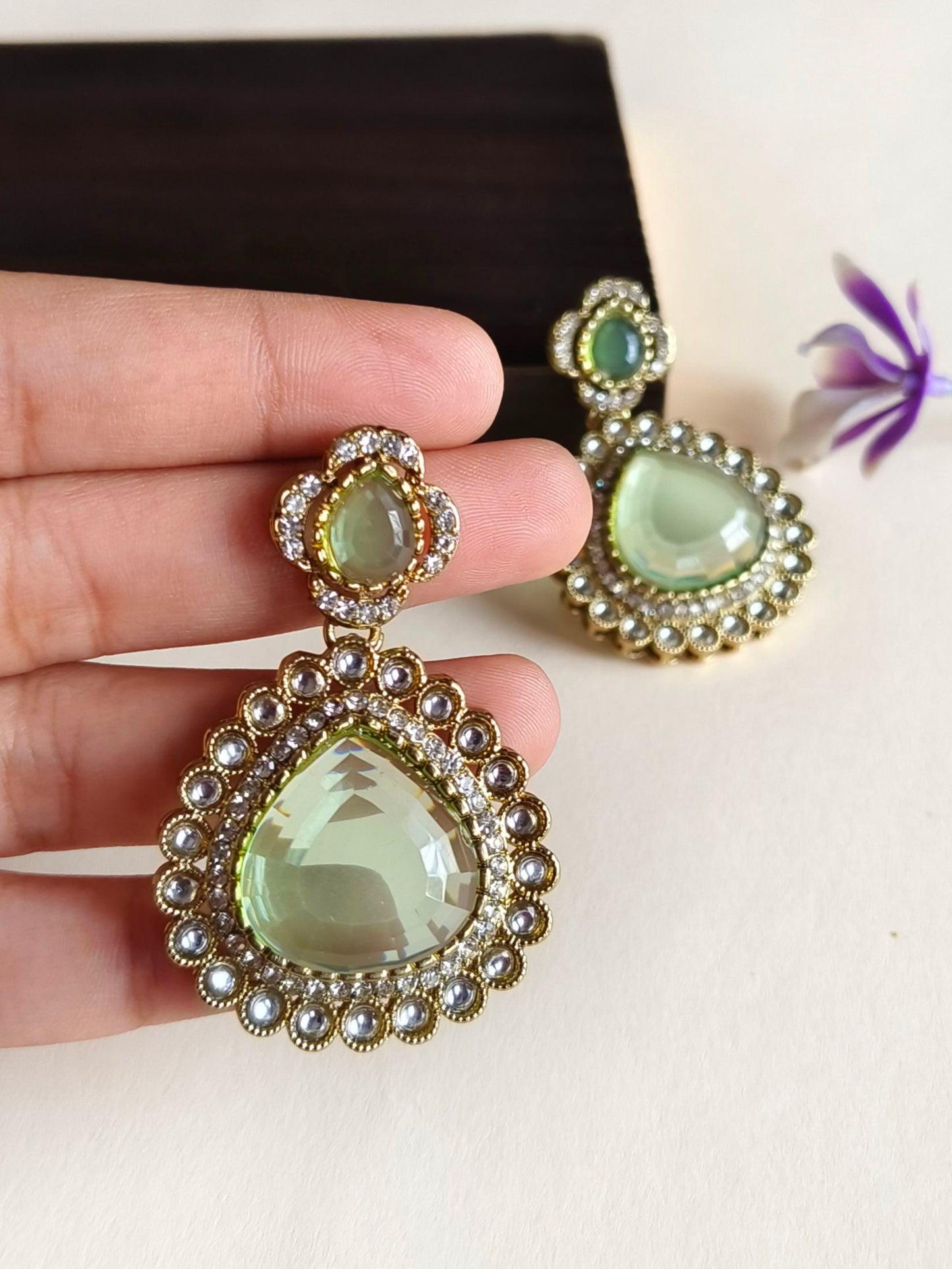 Oxidised Earrings