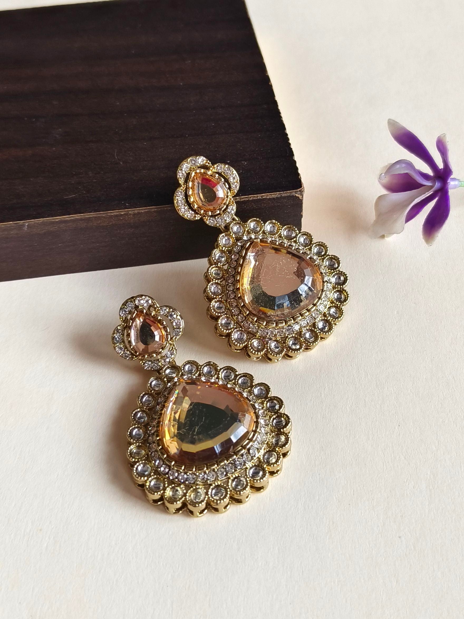 Oxidised Earrings