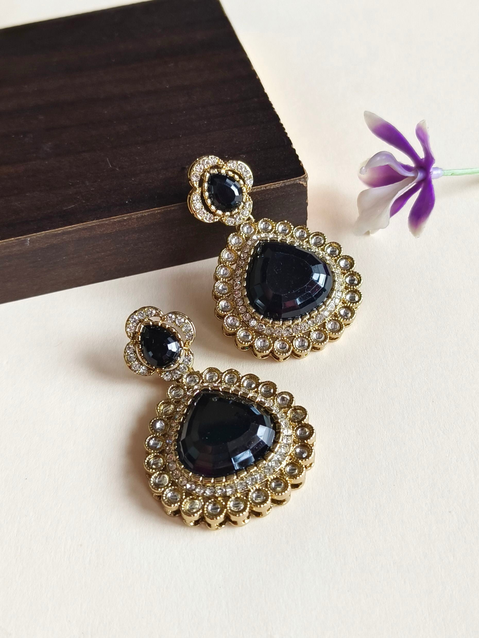 Oxidised Earrings