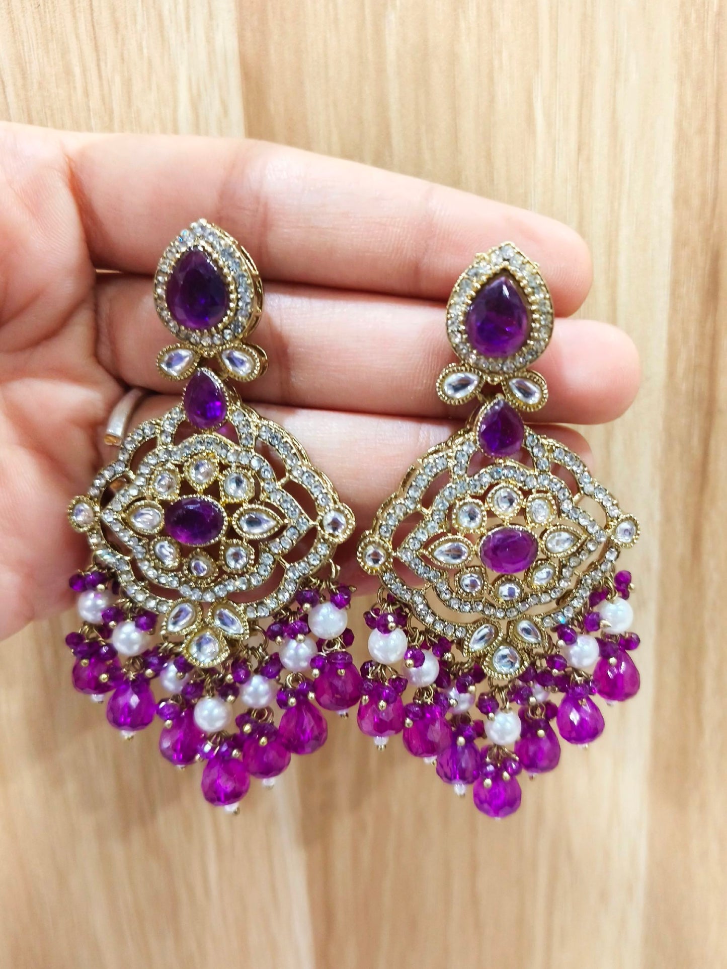 Oxidised Earrings