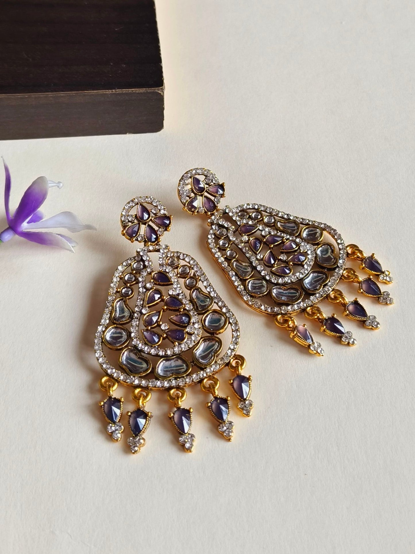 Oxidised Earrings