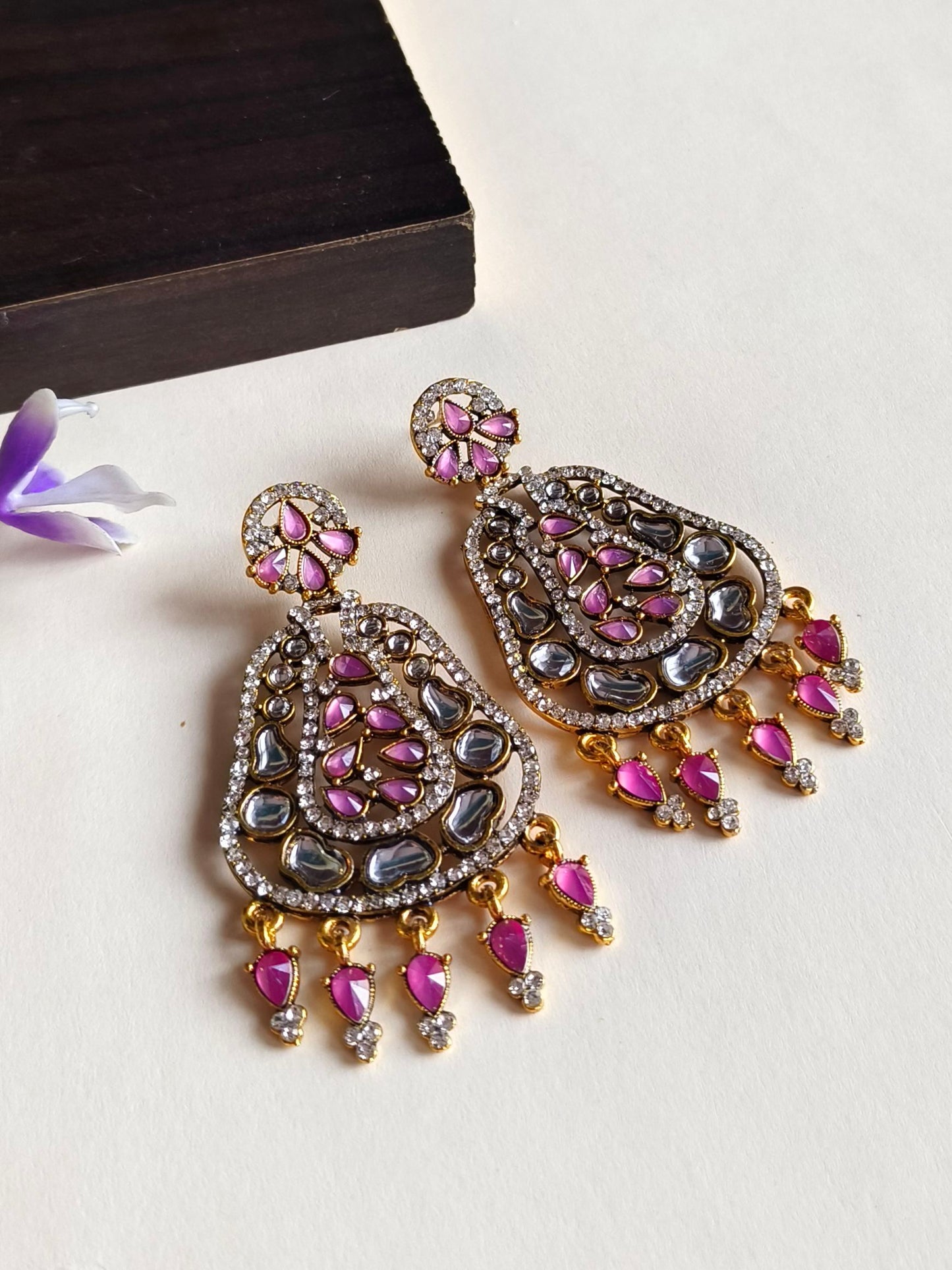 Oxidised Earrings