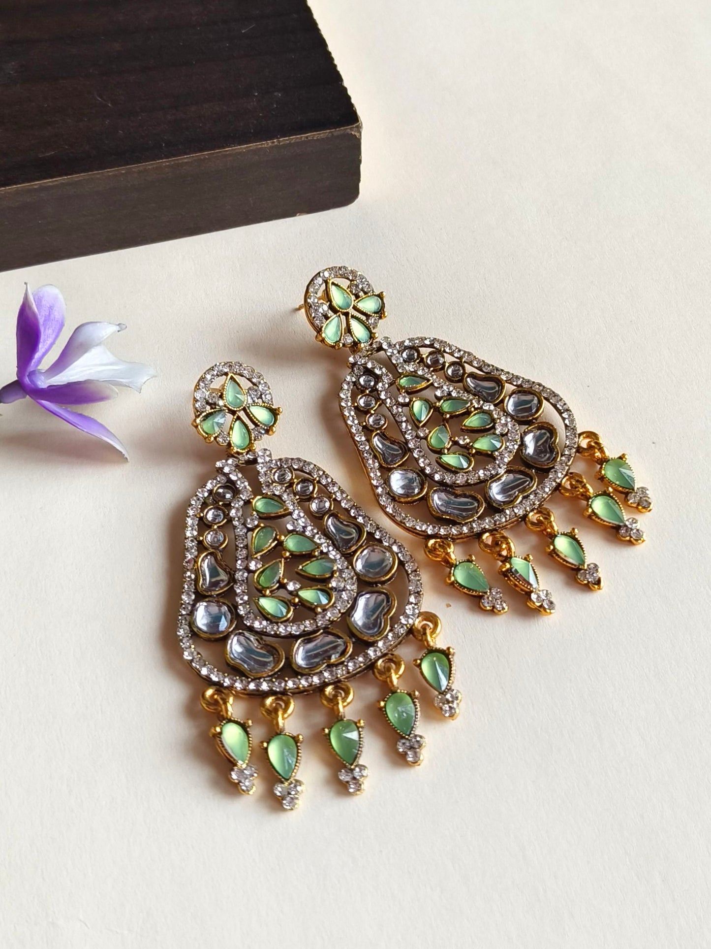 Oxidised Earrings