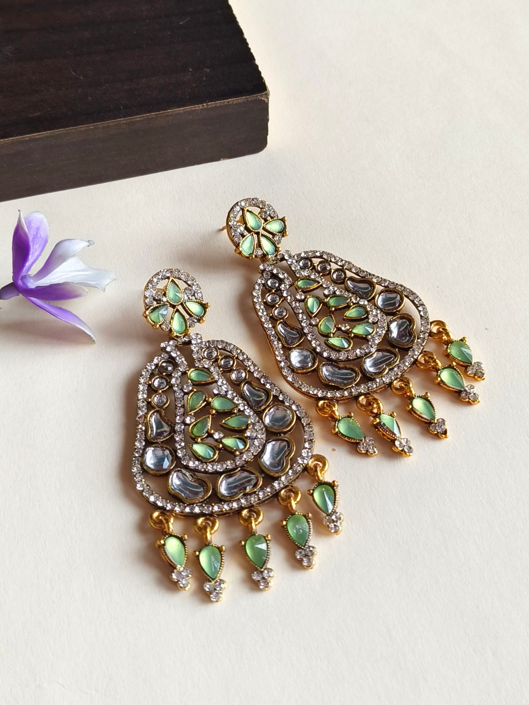 Oxidised Earrings