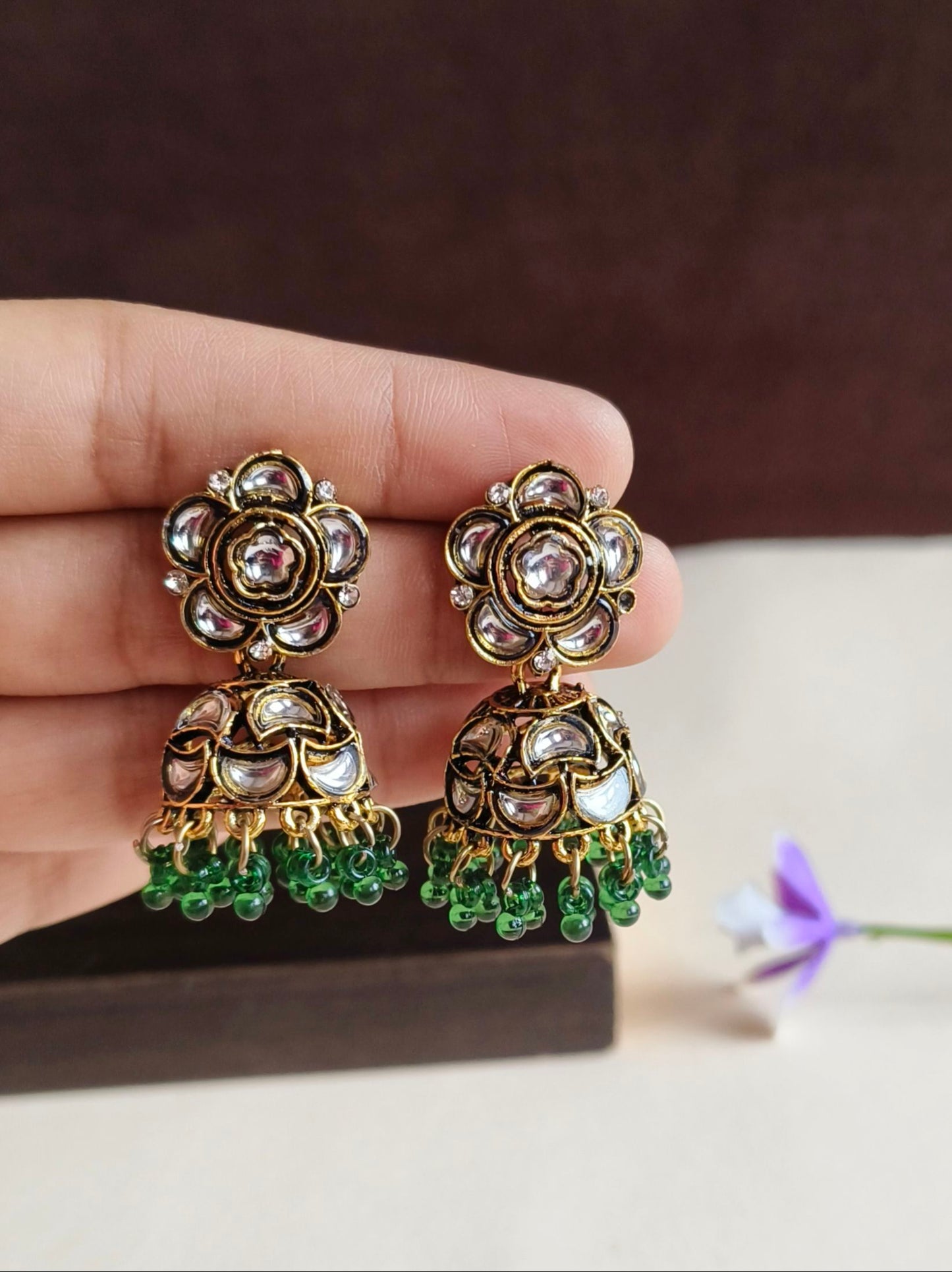 Oxidised Earrings