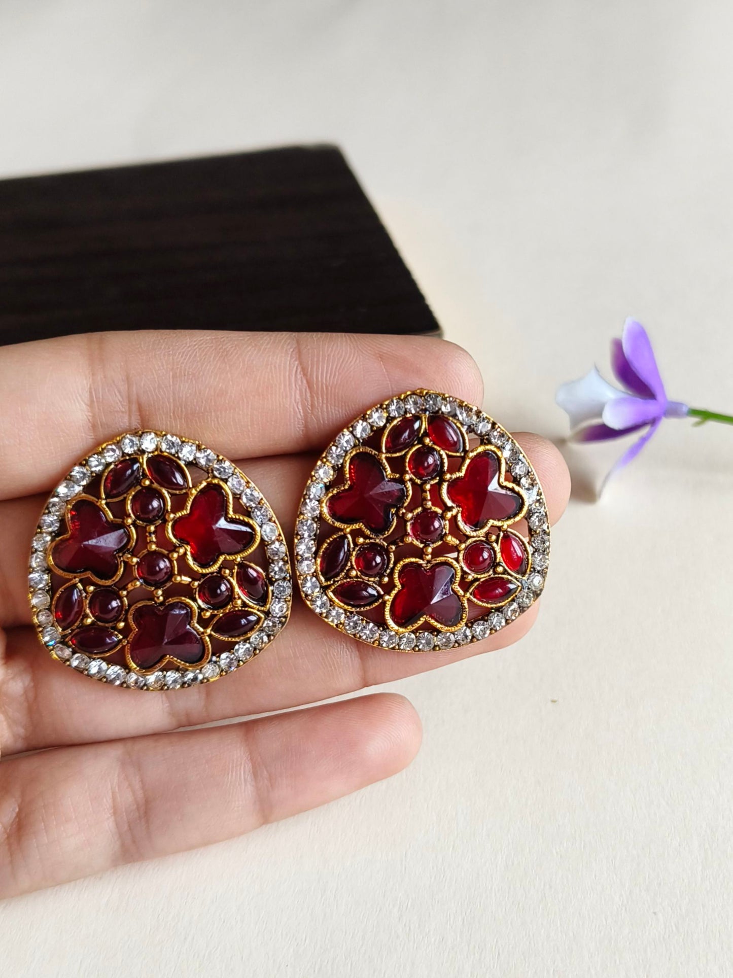 Oxidised Earrings