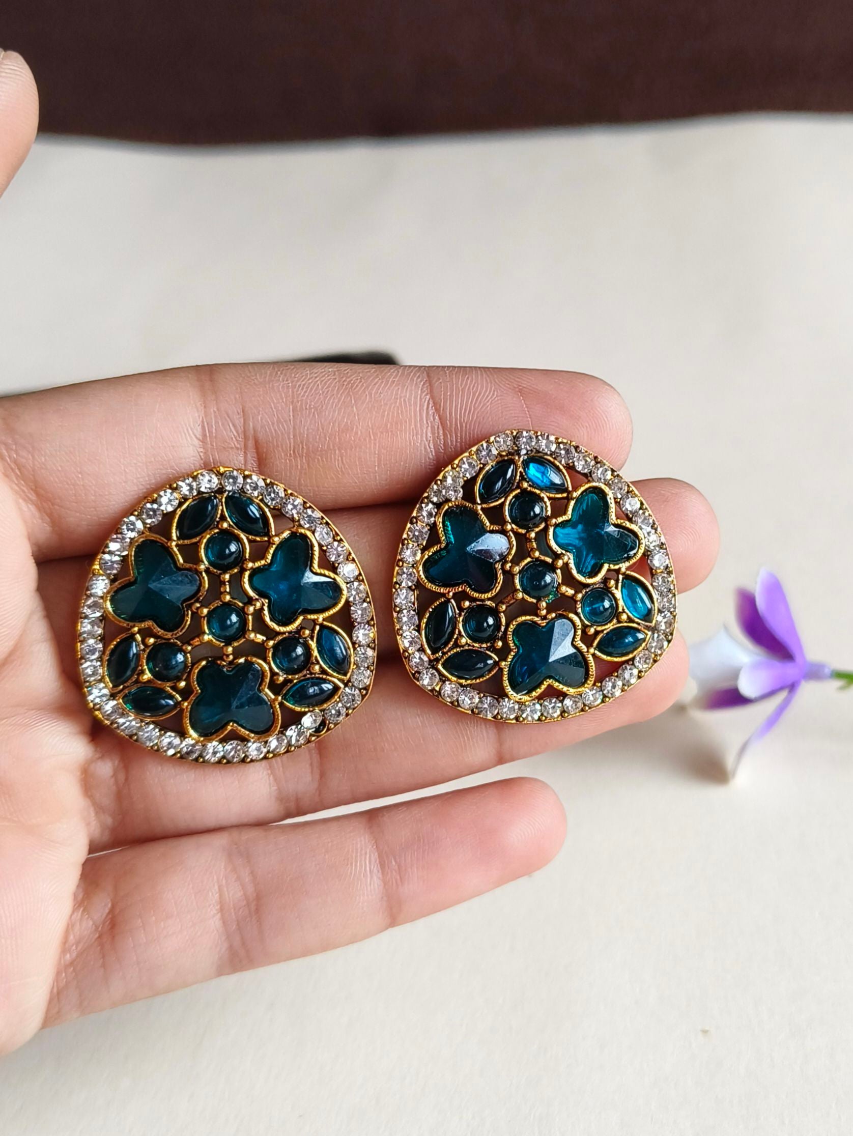 Oxidised Earrings