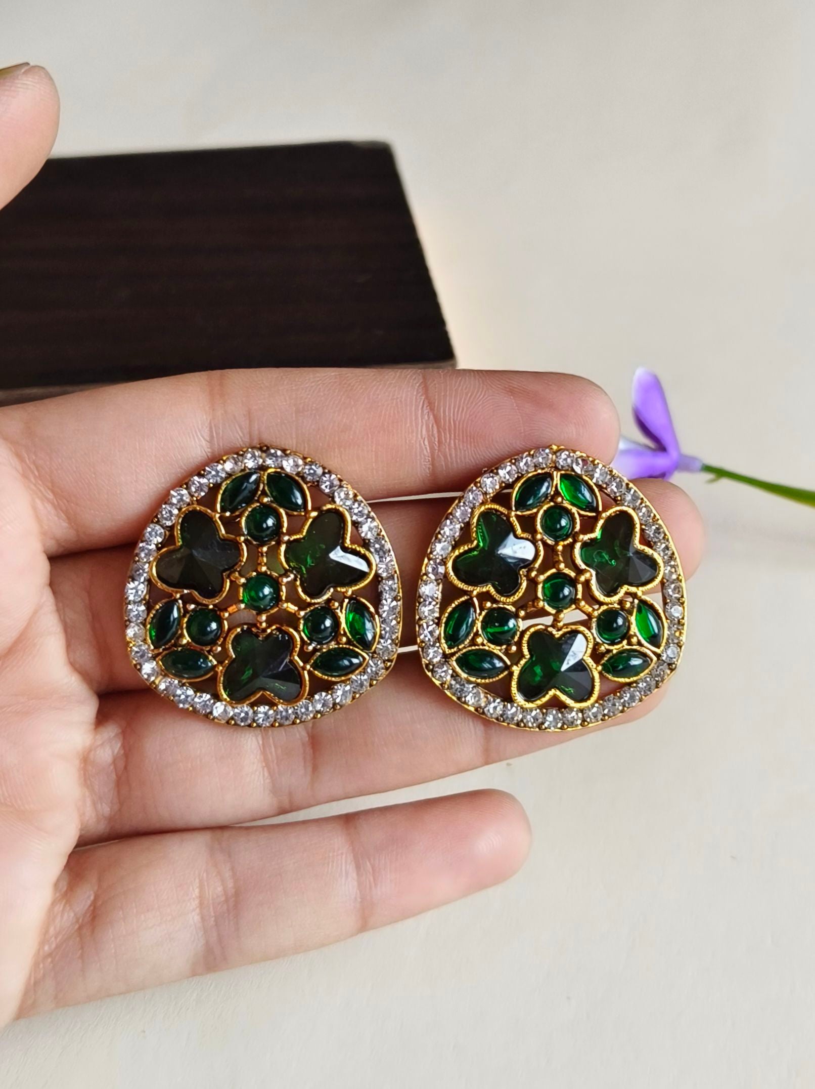 Oxidised Earrings