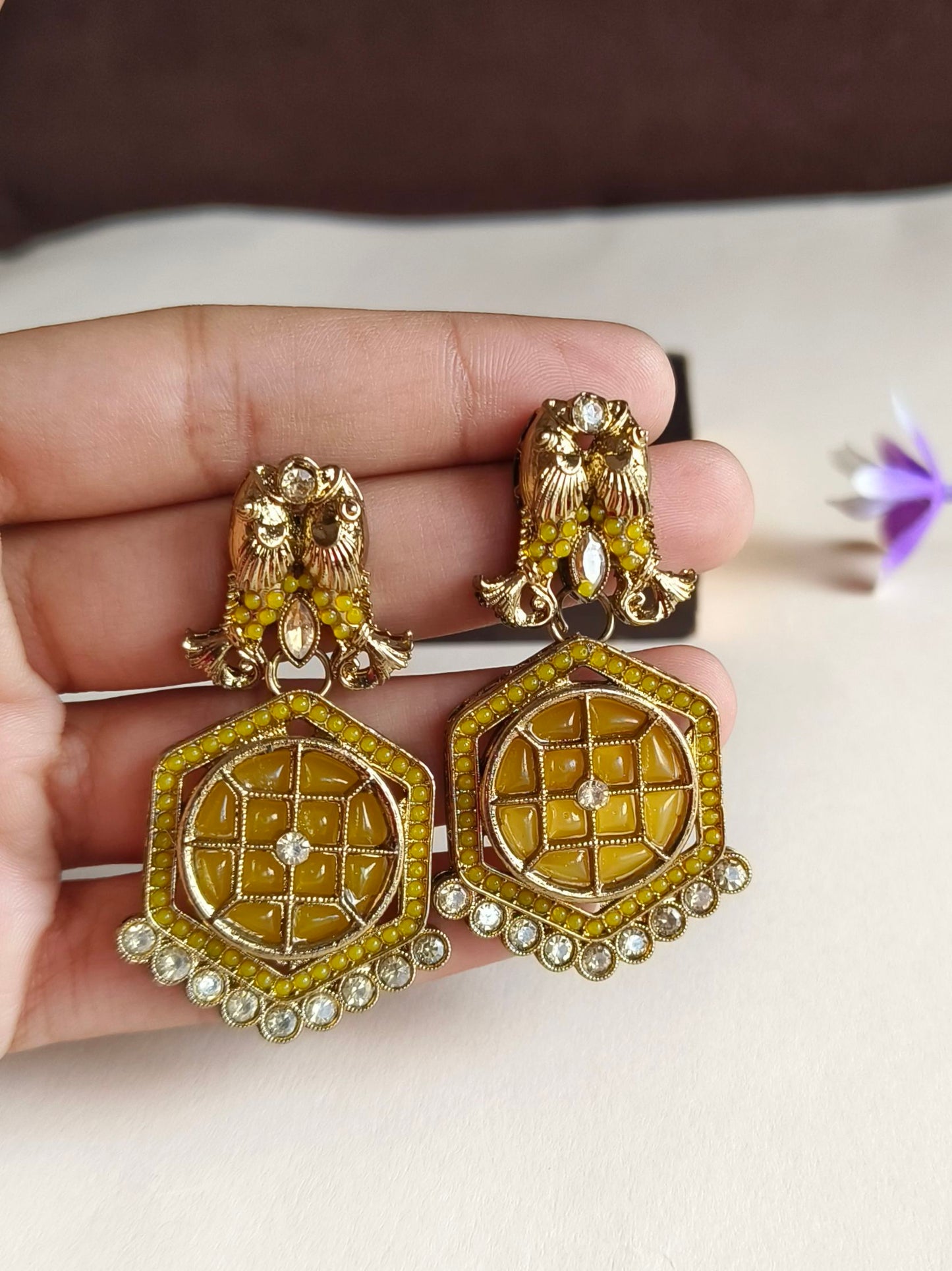 Oxidised Earrings