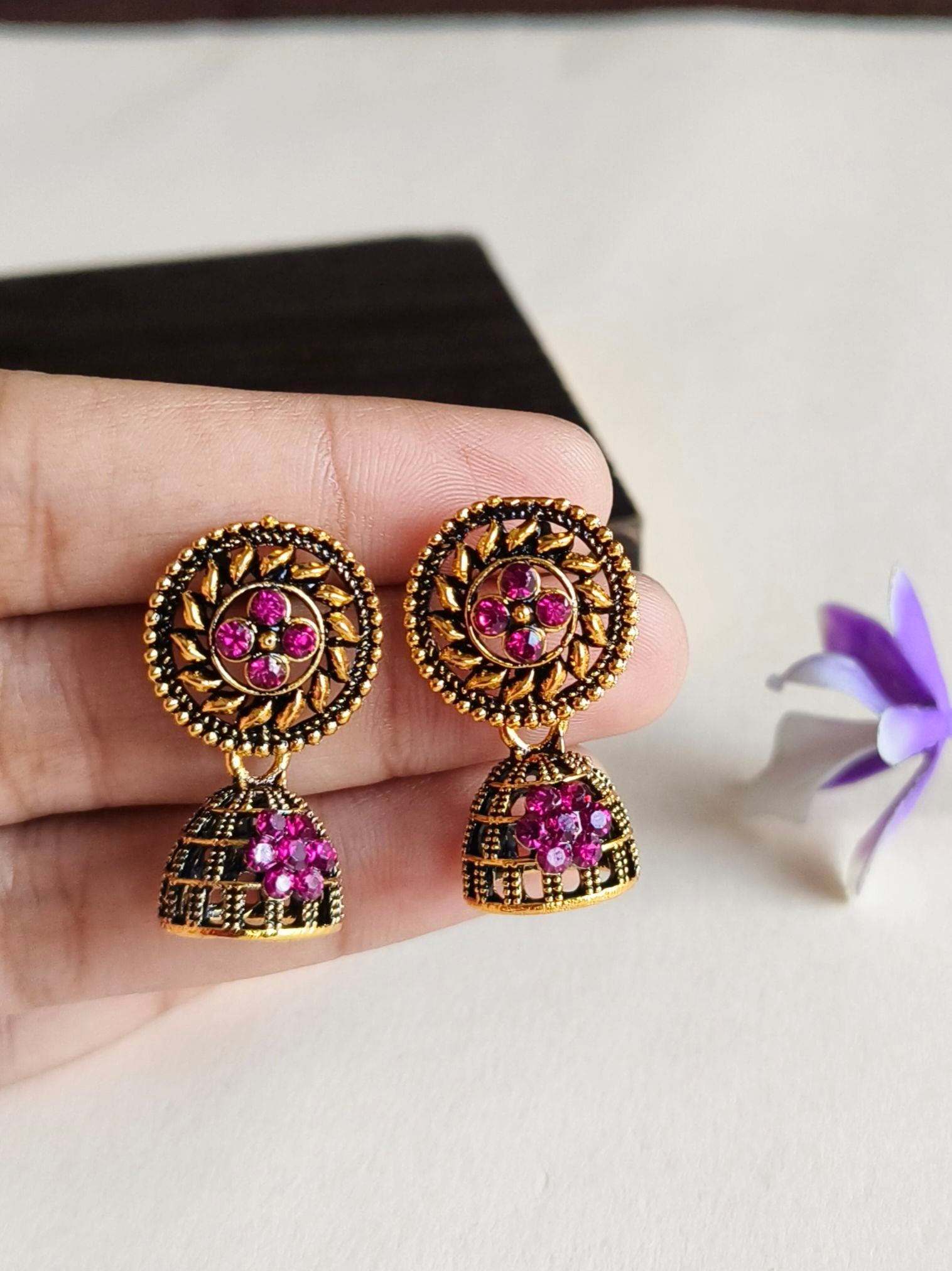Oxidised Earrings