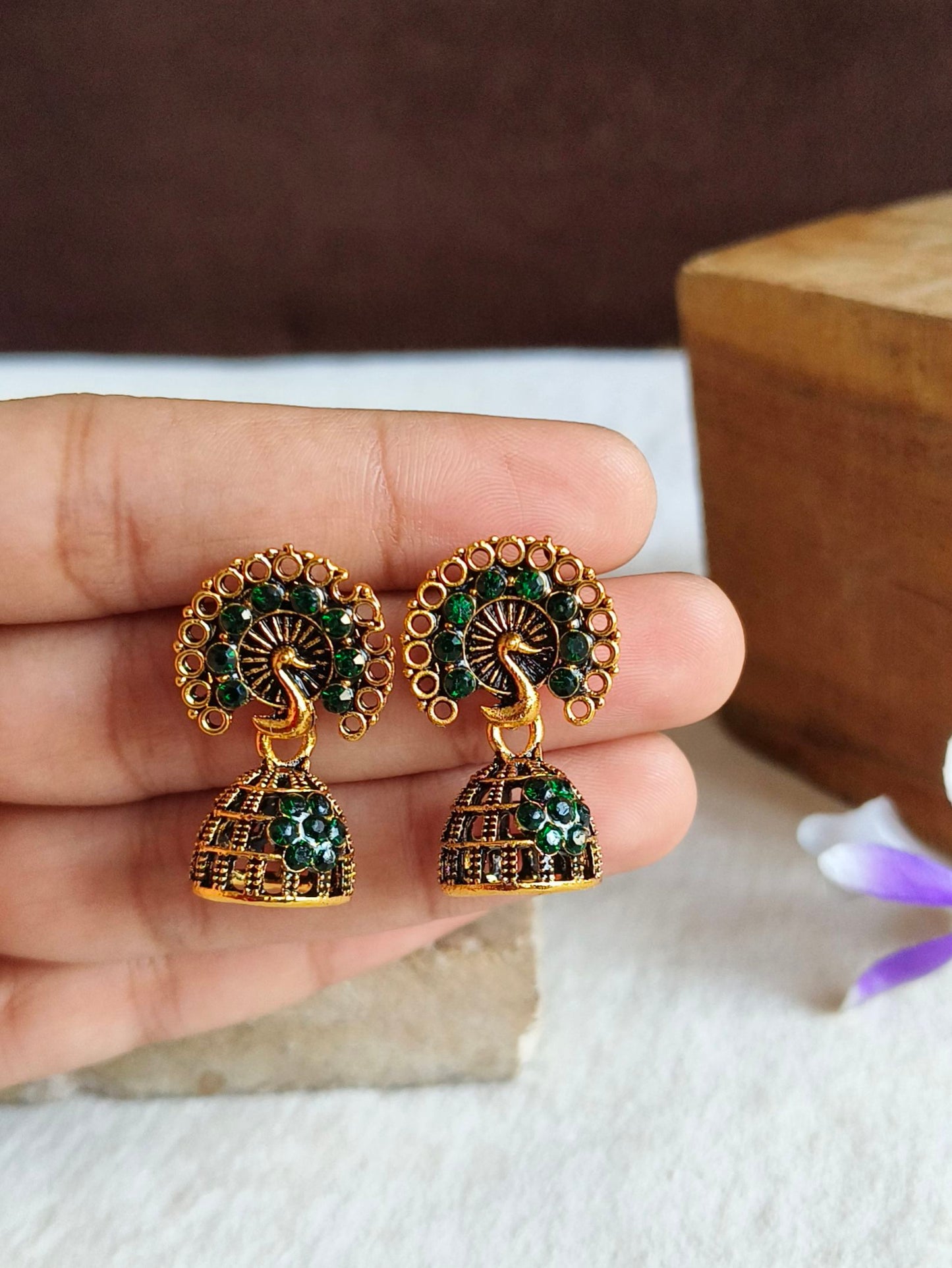 Oxidised Earrings