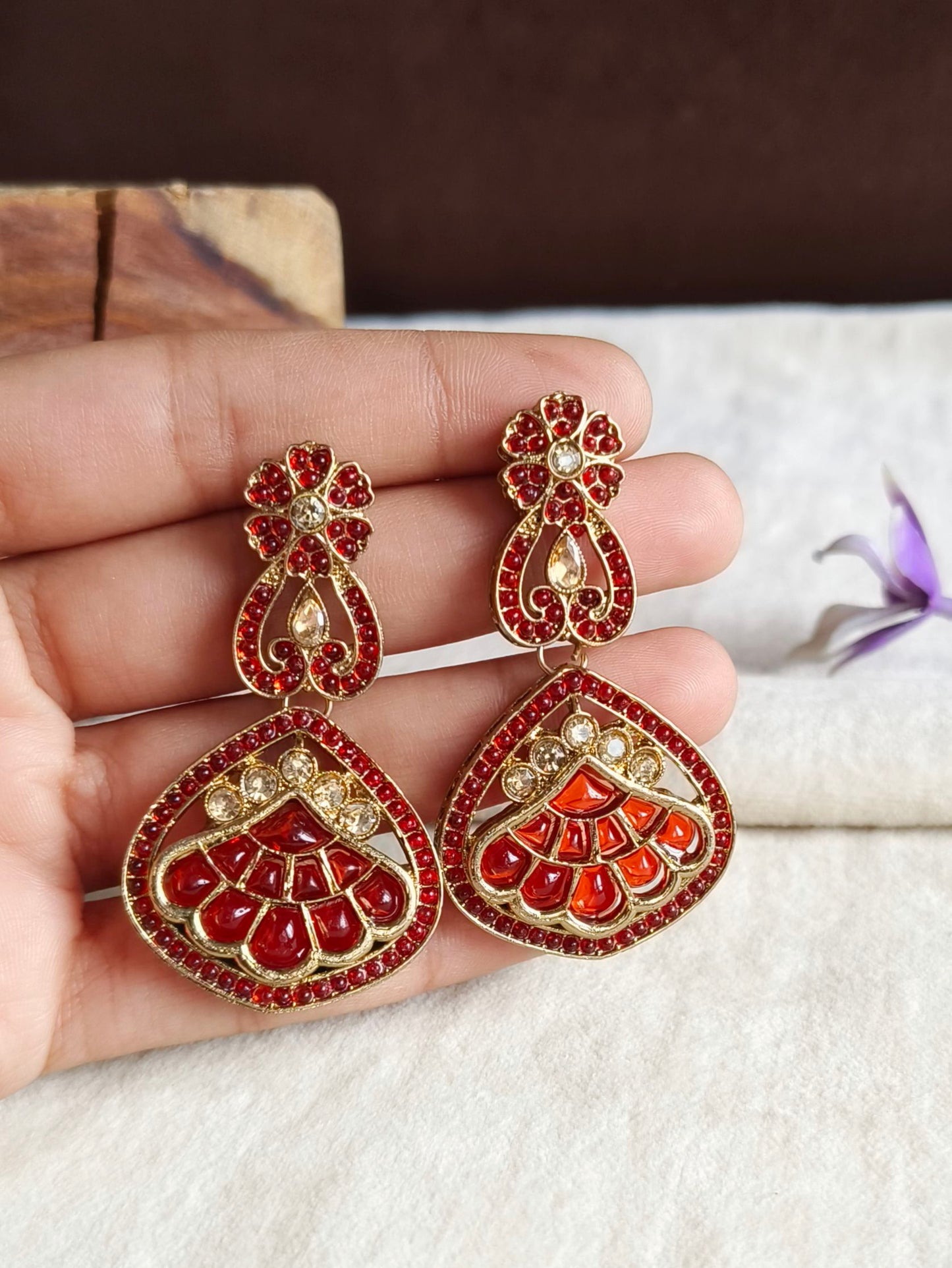 Oxidised Earrings