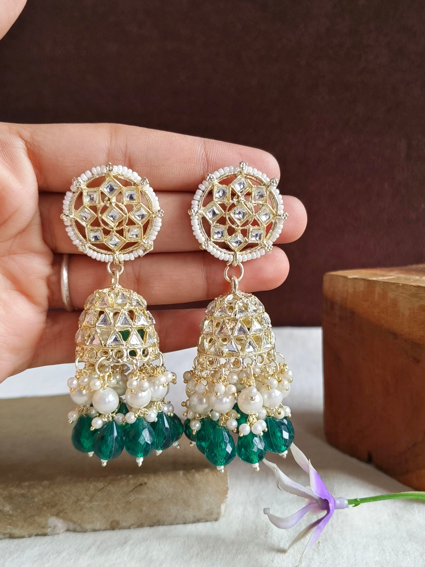 Earrings 0697AMJHGRN
