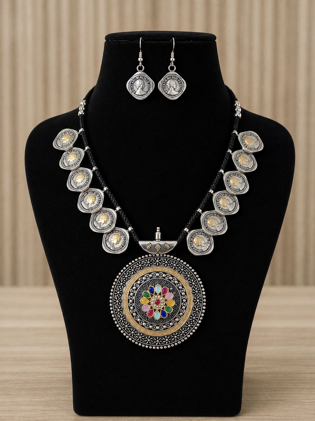 Oxidised Navratri Jewellery
