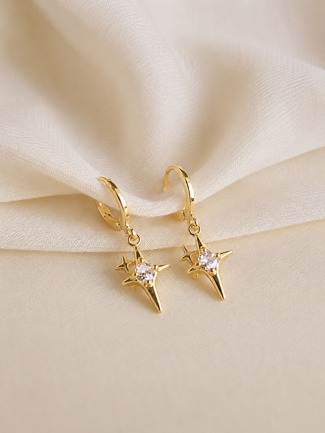 Steel Heart Earrings