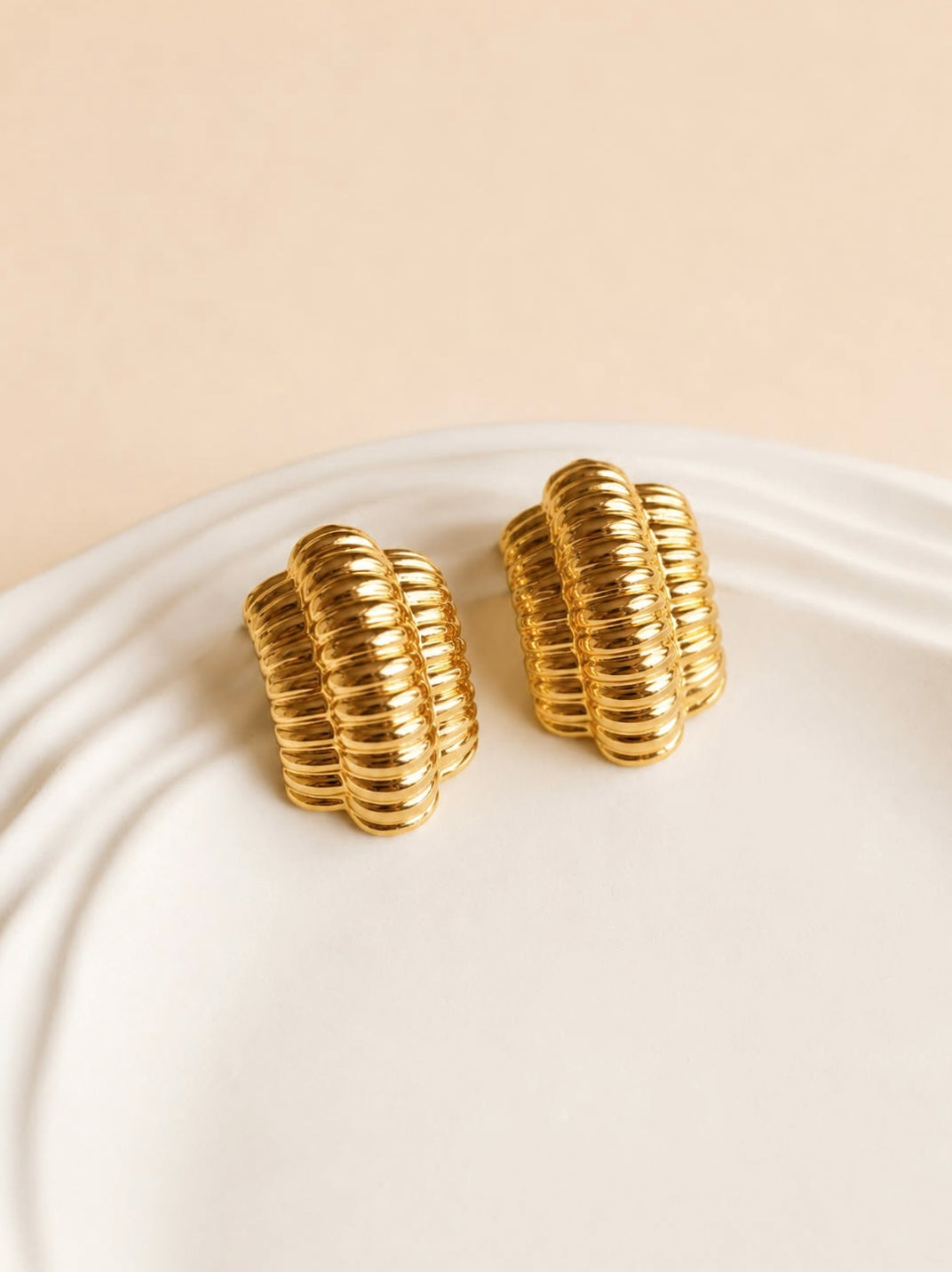 Steel Chain Earrings