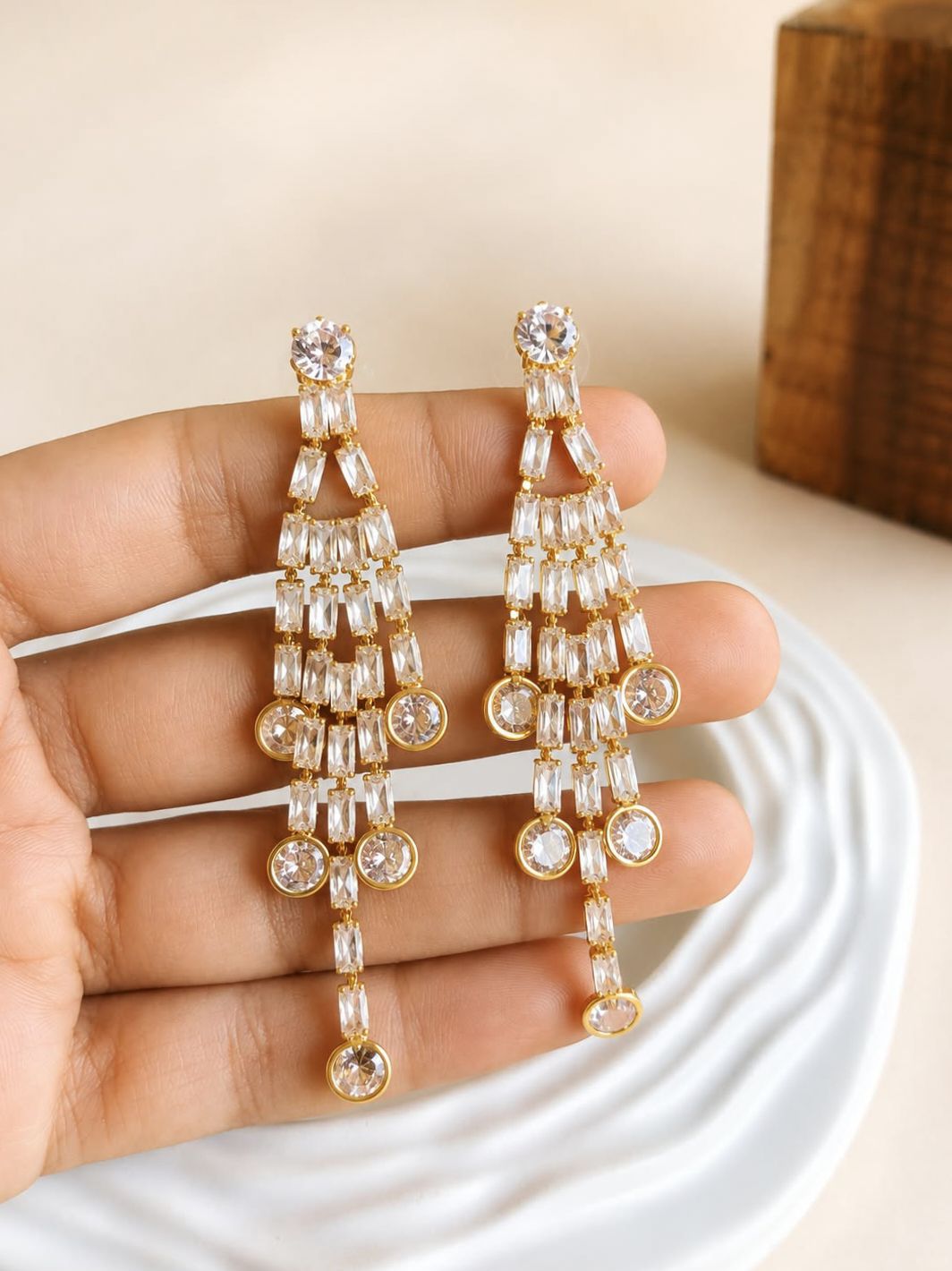 Steel Stud Earrings