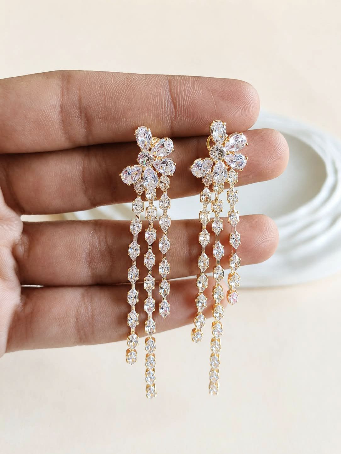 Modern Steel Earrings
