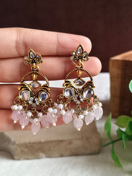 Oxidised Festive Earrings