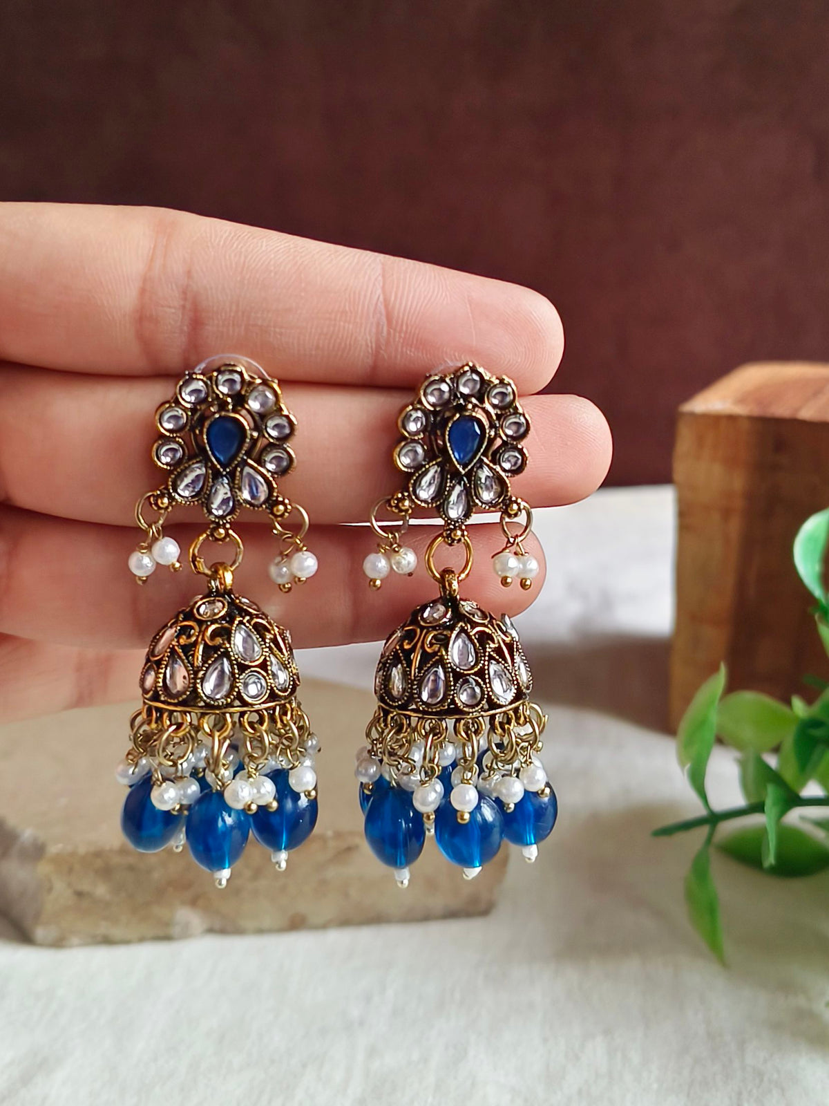 Oxidised Boho Earrings