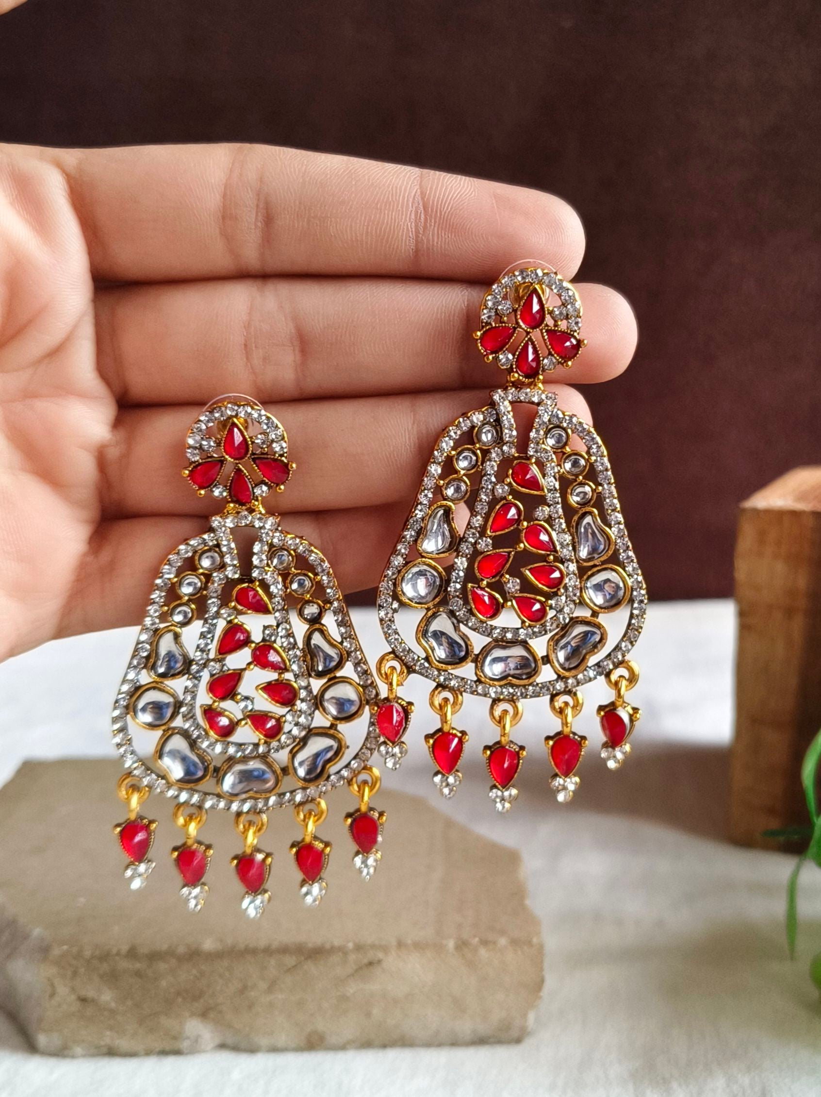 Ethnic Statement Earrings