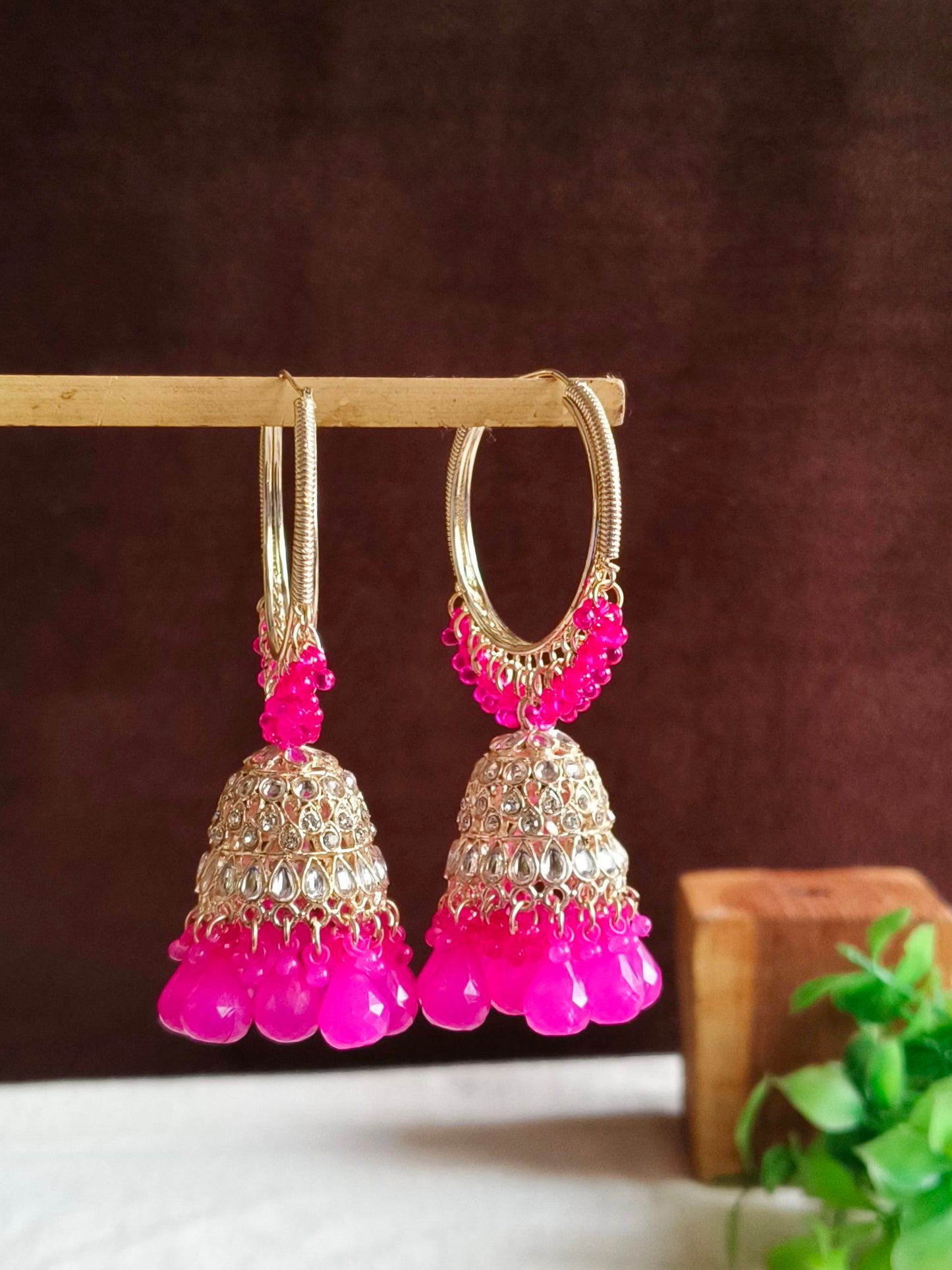 Trendy Ethnic Oxidised Earrings