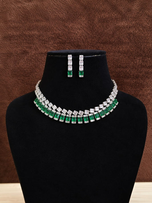 Party Wear AD Necklace