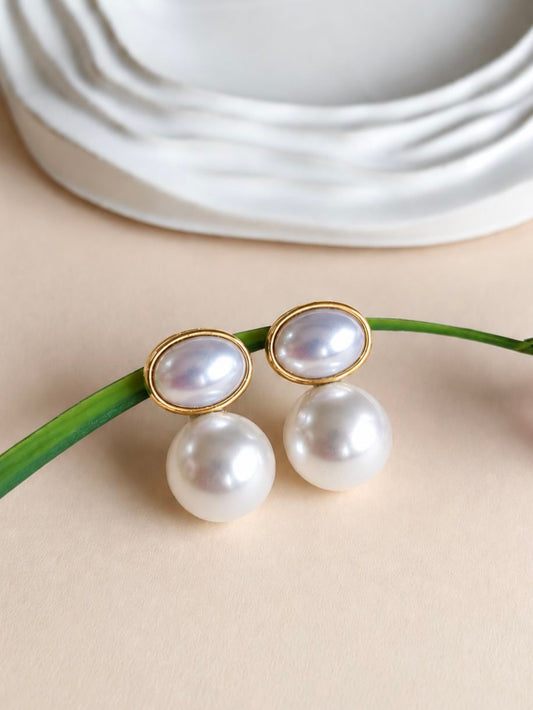 Pearl Earrings 2001AMSTGD