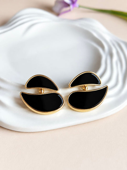 Earrings 0100AMDLBLK