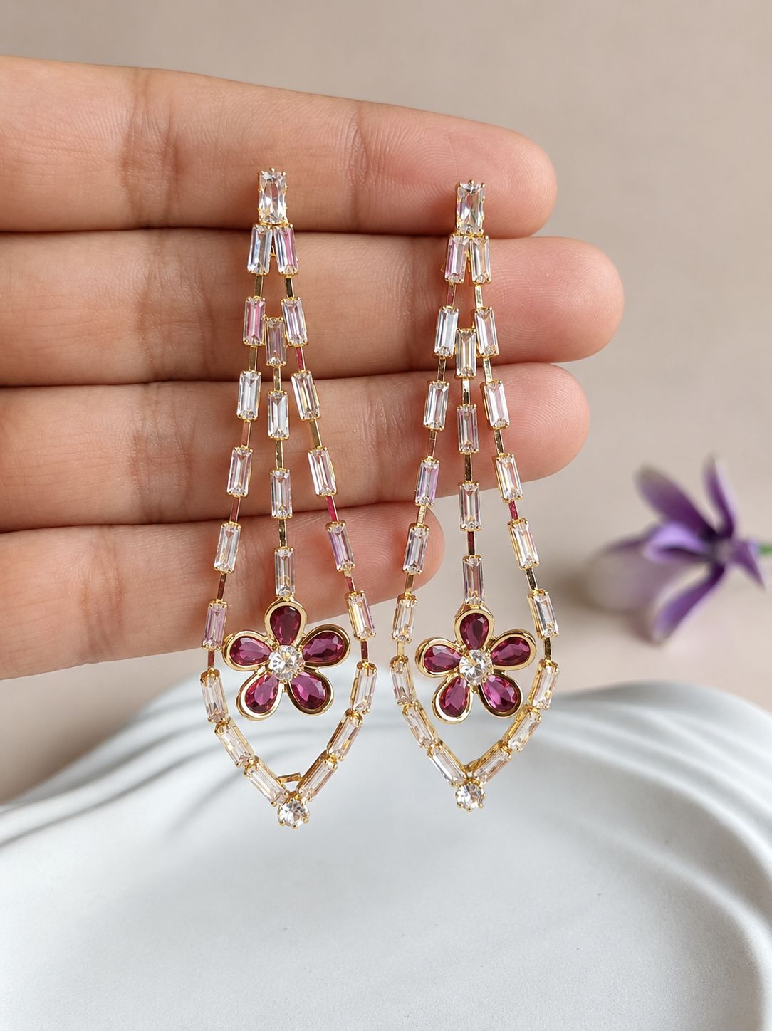 AD Earrings 0093AMADDLMGT