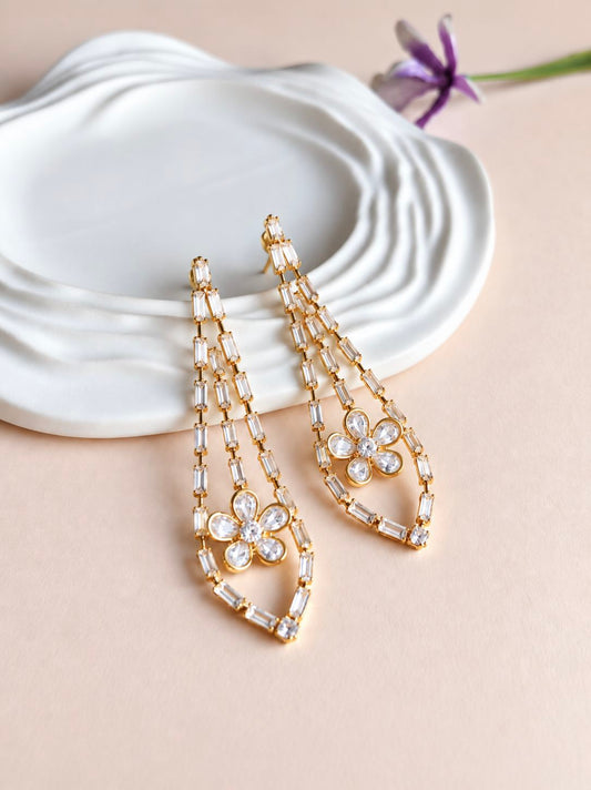 AD Earrings 0093AMADDLWHT