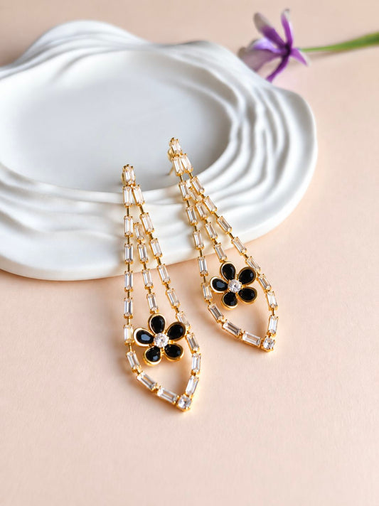 AD Earrings 0093AMADDLBLK