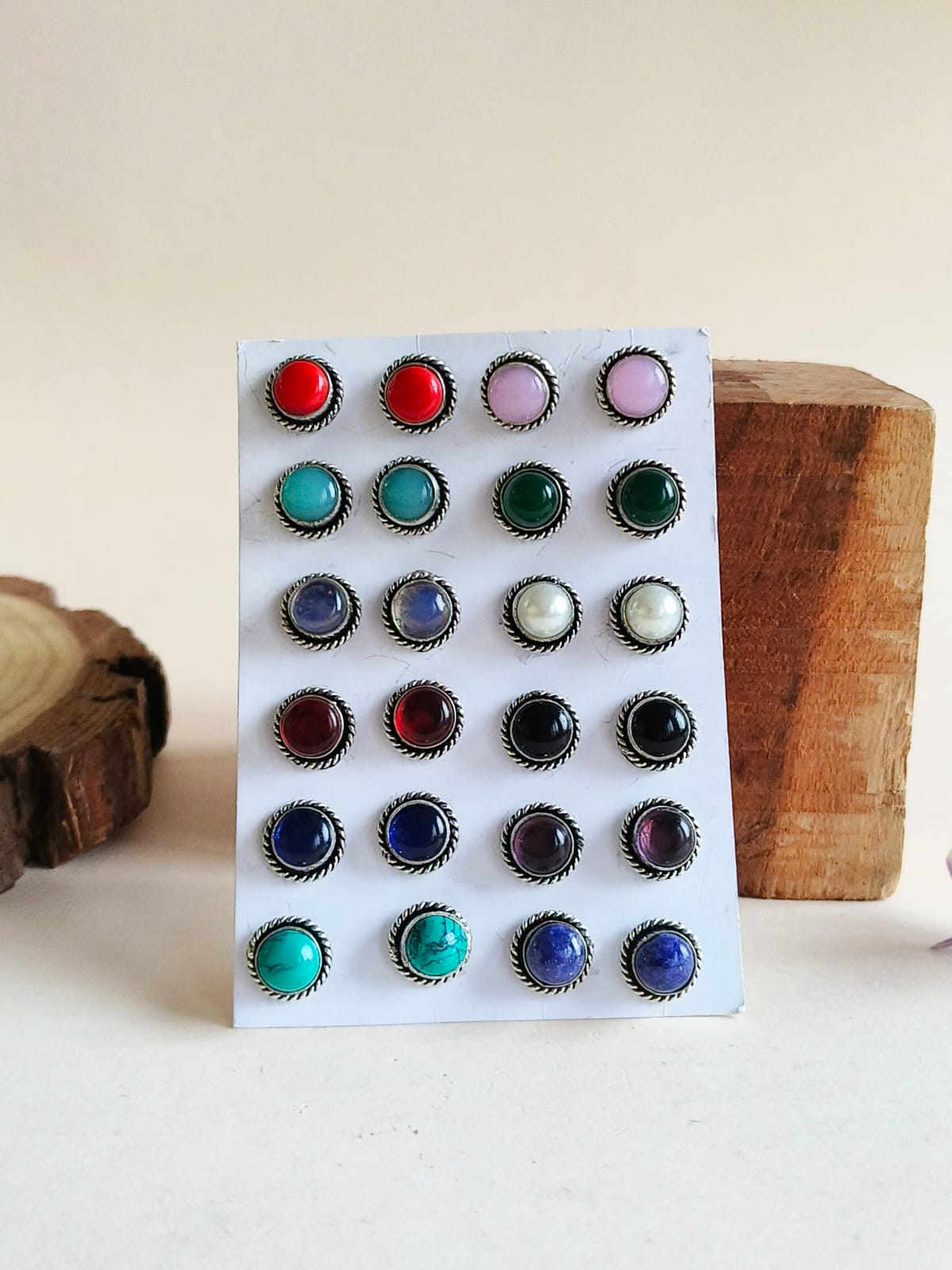 10766OXST (Set of 12 Earrings Card)